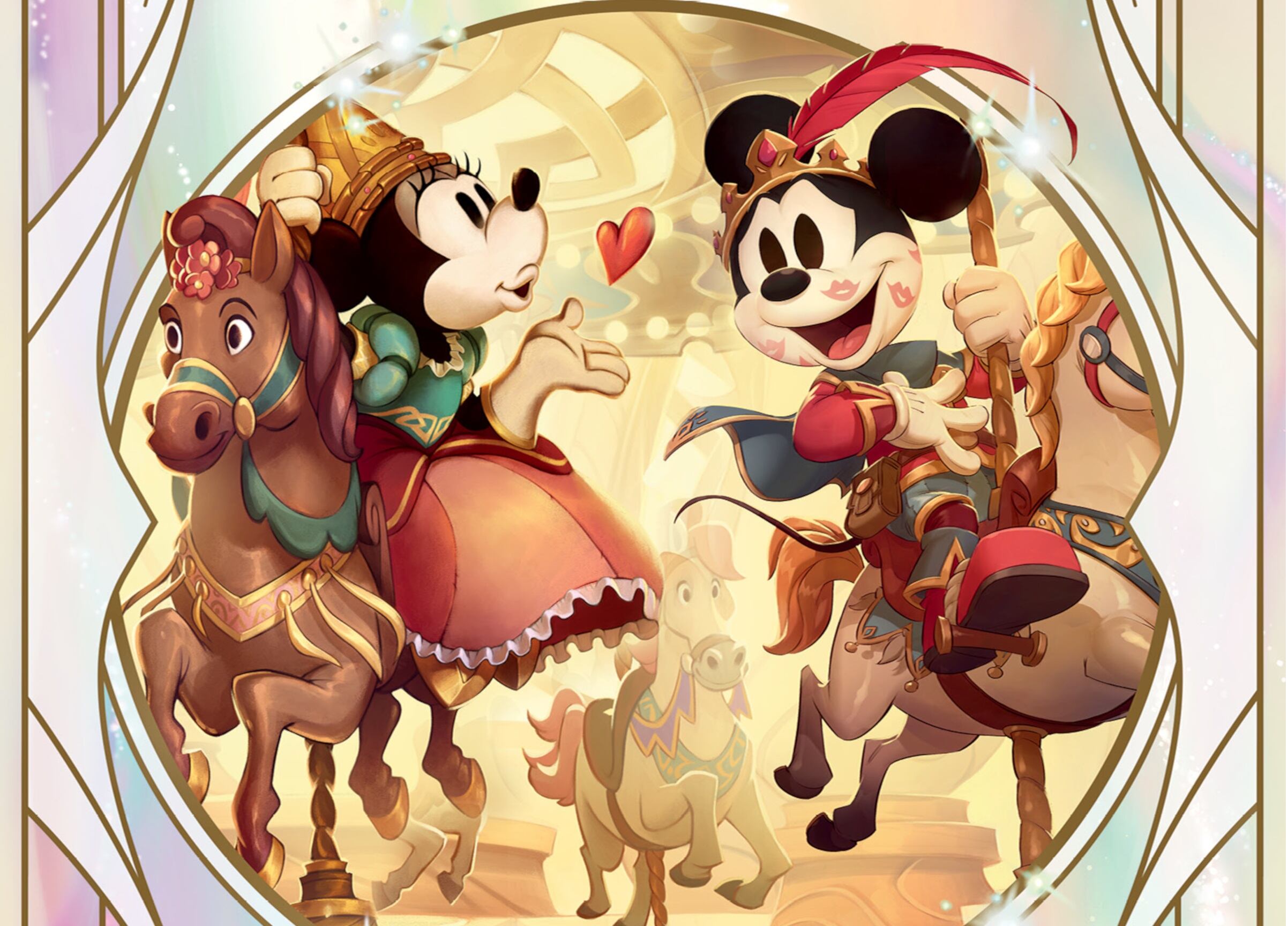 ‘Mickey Mouse. Brave Little prince’ y ‘Minni Mouse. Sweetheart princess’ son las dos únicas cartas que tendrán edición ‘iconic’ en ‘Fabled’, noveno capítulo de Lorcana el TCG de Disney