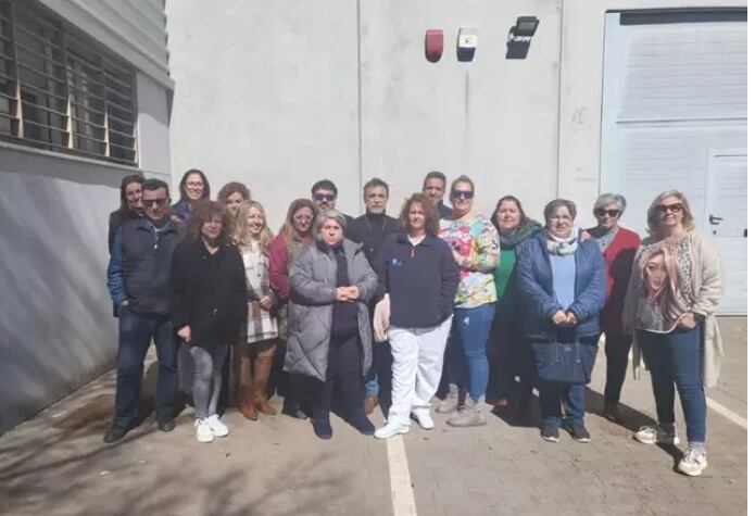 Encuentro con trabajadores de ayuda a domicilio