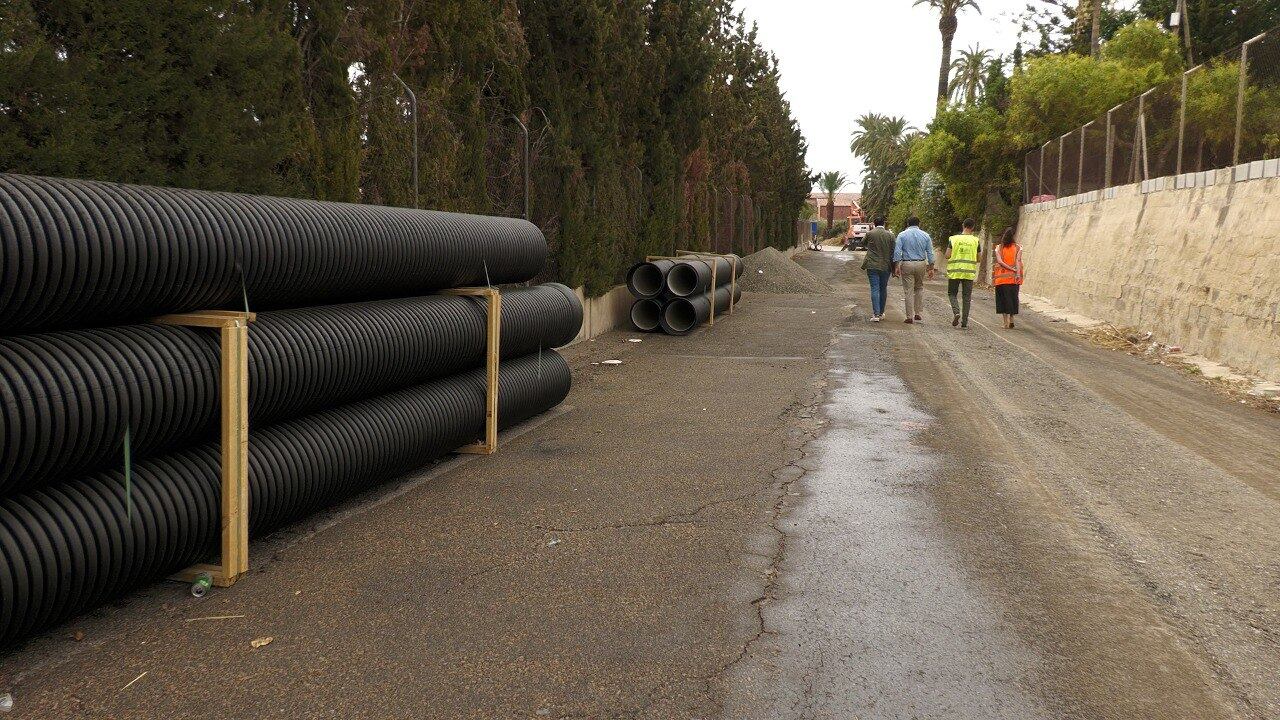 Obras carretera de Santa Pola