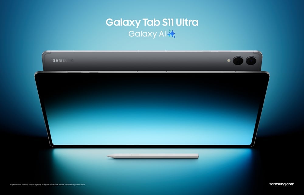 Así es la Galaxy Tab S11 Ultra.