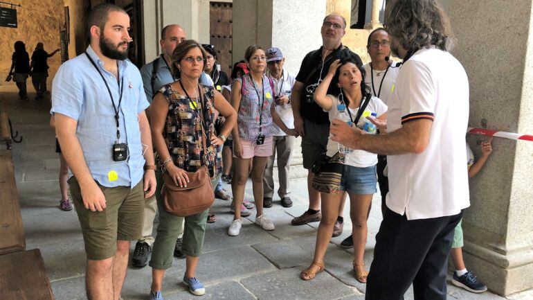 Nuevo sistema en las visitas del Alcázar 