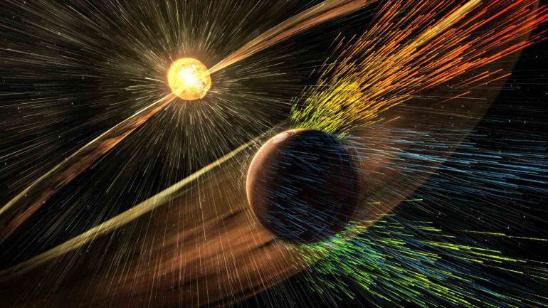 La sonda MAVEN de la NASA ha aportado nuevos datos sobre la débil atmósfera de Marte.