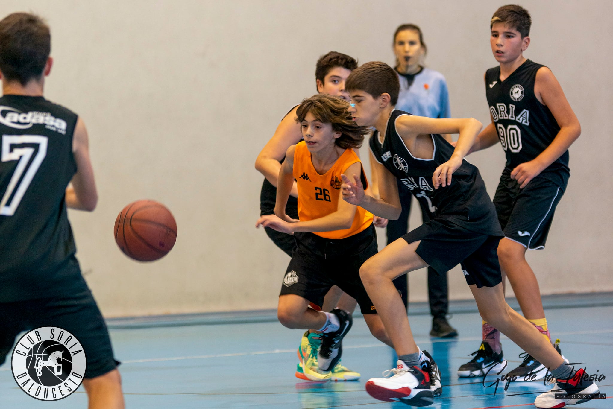 Jorge Gil, todavía alevín, forma parte en la presente temporada de la plantilla del CSB Infantil B