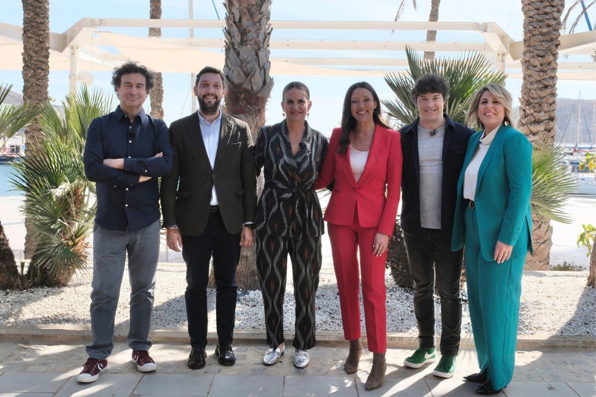 Pepe Rodríguez, Juan Francisco Martínez, Samantha Vallejo-Nágera, Carmen María Conesa, Jordi Cruz y Noelia Arroyo. Foto de Cecilia Bayonas