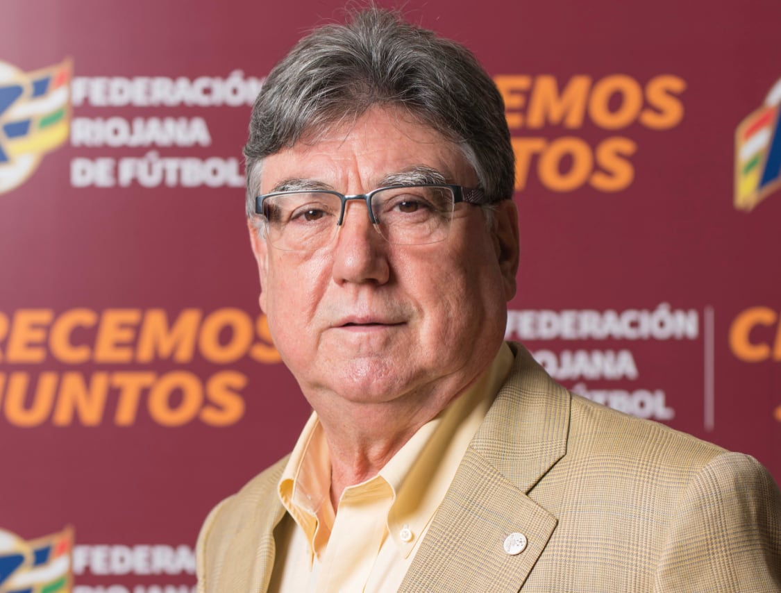 Jacinto Alonso, presidente del fútbol riojano | Federación Riojana de Fútbol