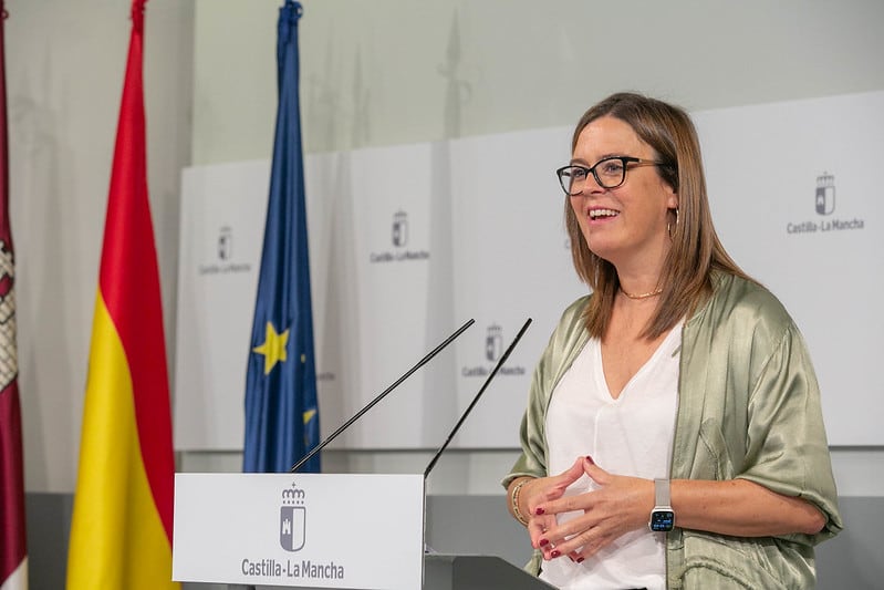 Esther Padilla, portavoz del Gobierno de Castilla-La Mancha