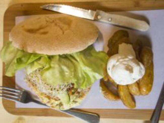 Hamburguesa vegana