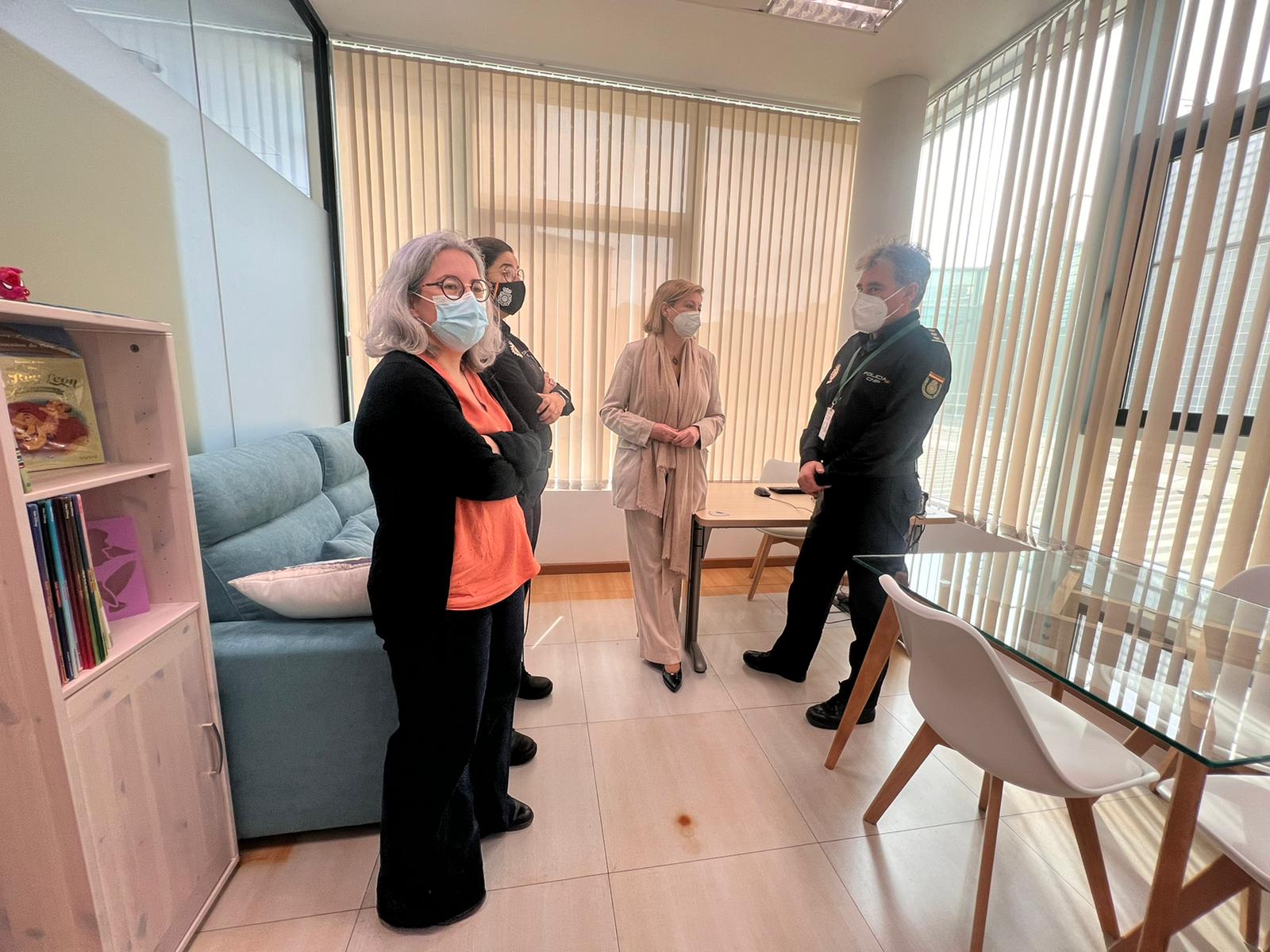 'Sala amable' de la Comisaría Ibiza