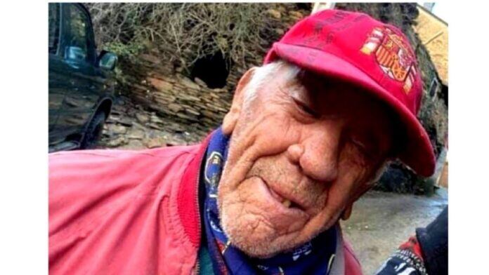 En la imagen el hombre de 80 años desaparecido que se le conoce por Marinoucho