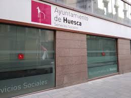 Sede de Servicios Sociales del Ayuntamiento de Huesca, en la calle Berenguer