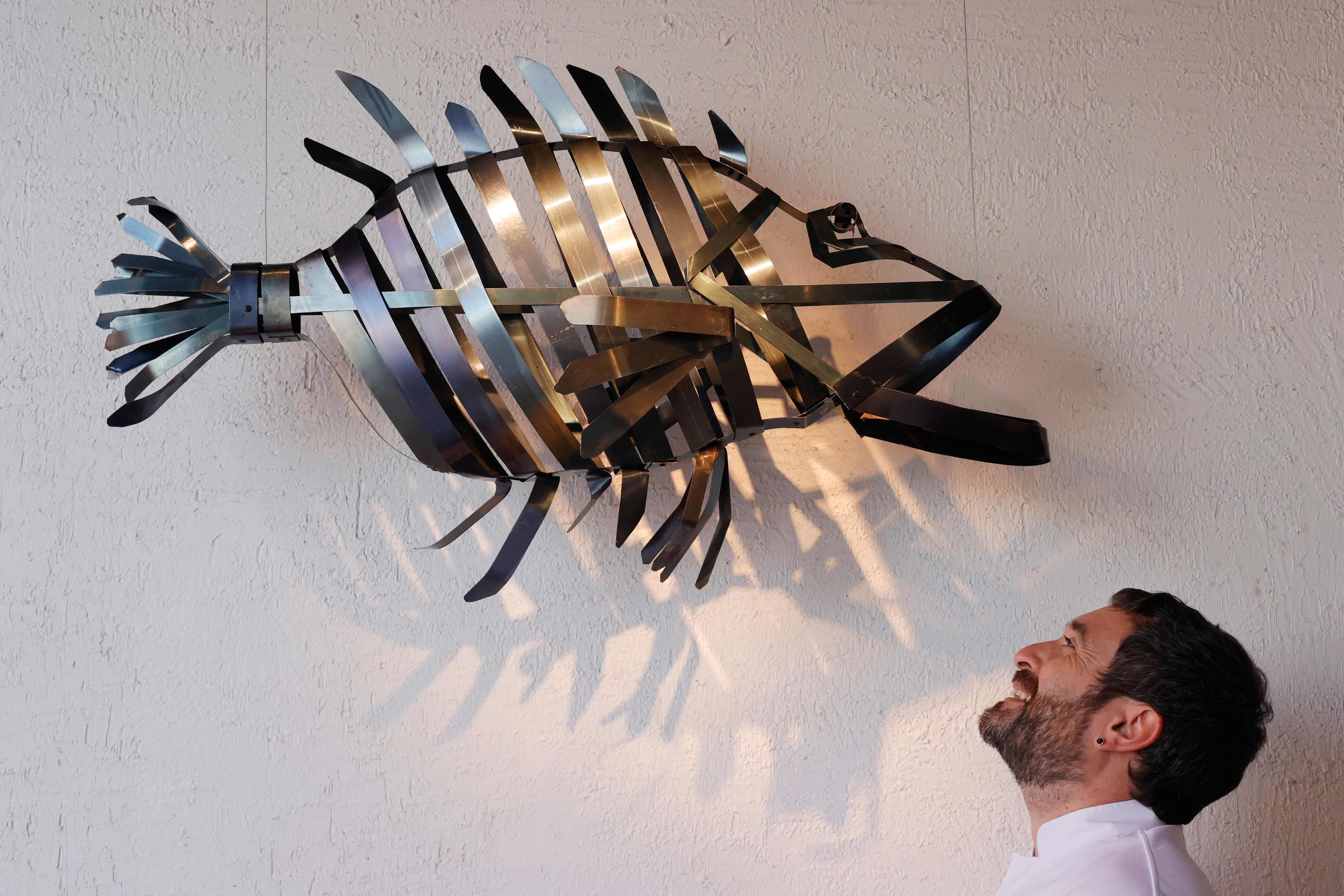 El cocinero Daniel López, chef del restaurante ferrolano O Camiño do Inglés. EFE/ Kiko Delgado.