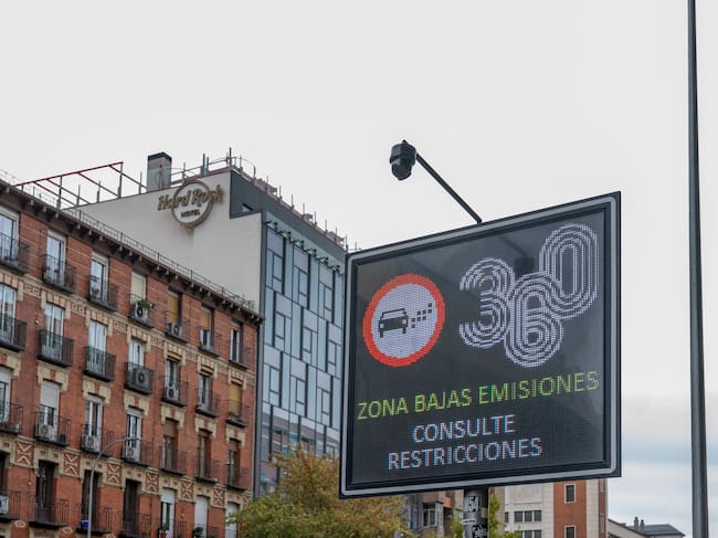 Zona de Bajas Emisiones, Madrid