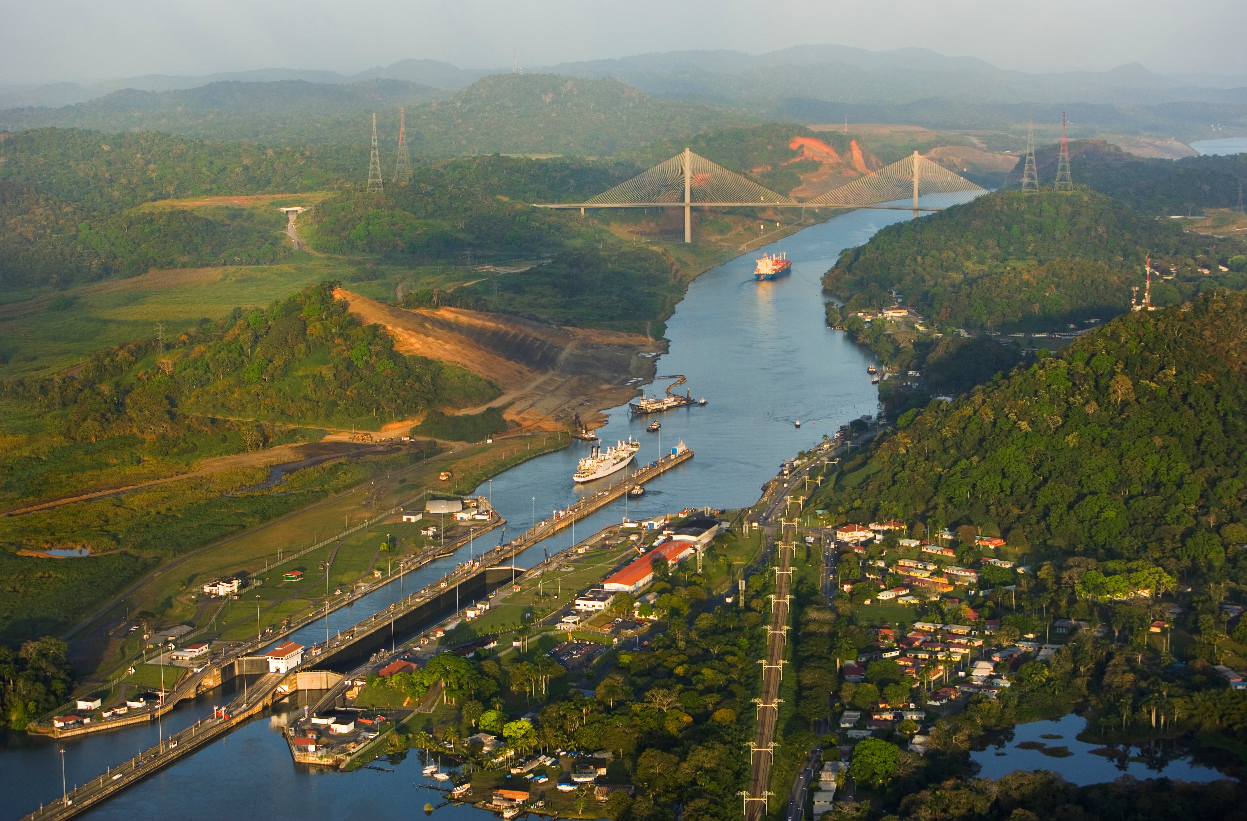 Canal de Panamá.