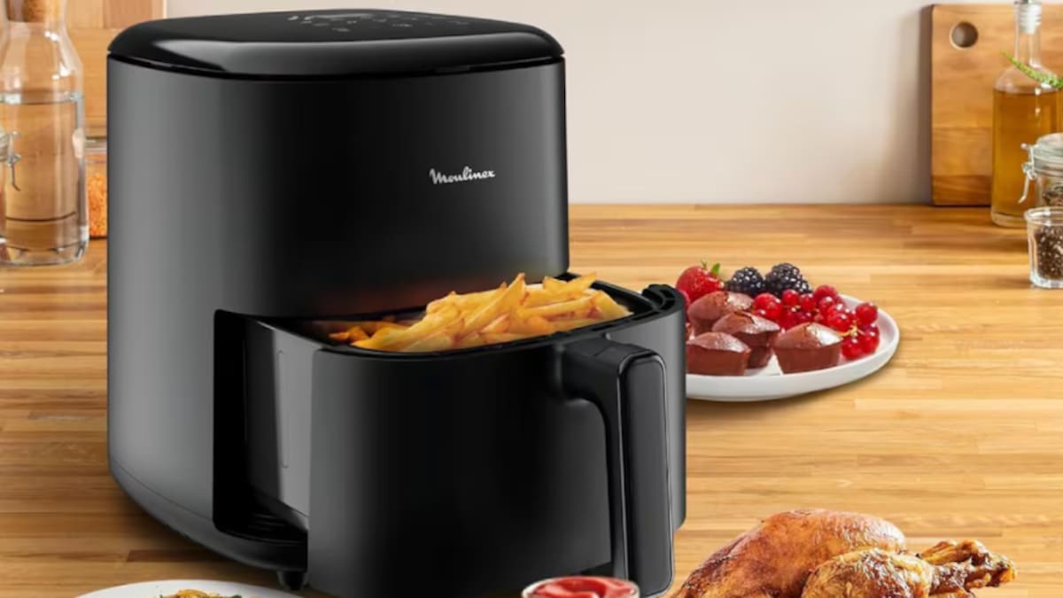Amazon liquida la freidora de aire compacta de Moulinex más deseada con un 42% de rebaja después de Reyes