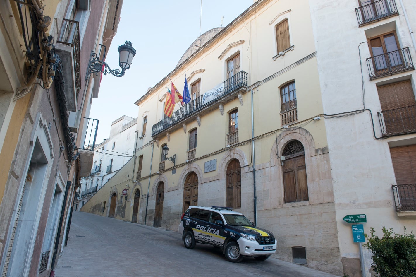 Fachada principal de la Casa Consistorial de Bocairent