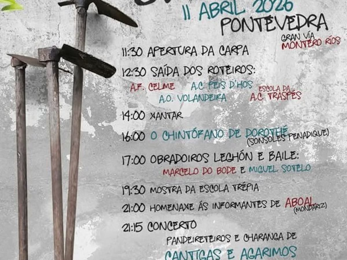 A Aña Urbana 2026 encherá Pontevedra de música folclórica este sábado