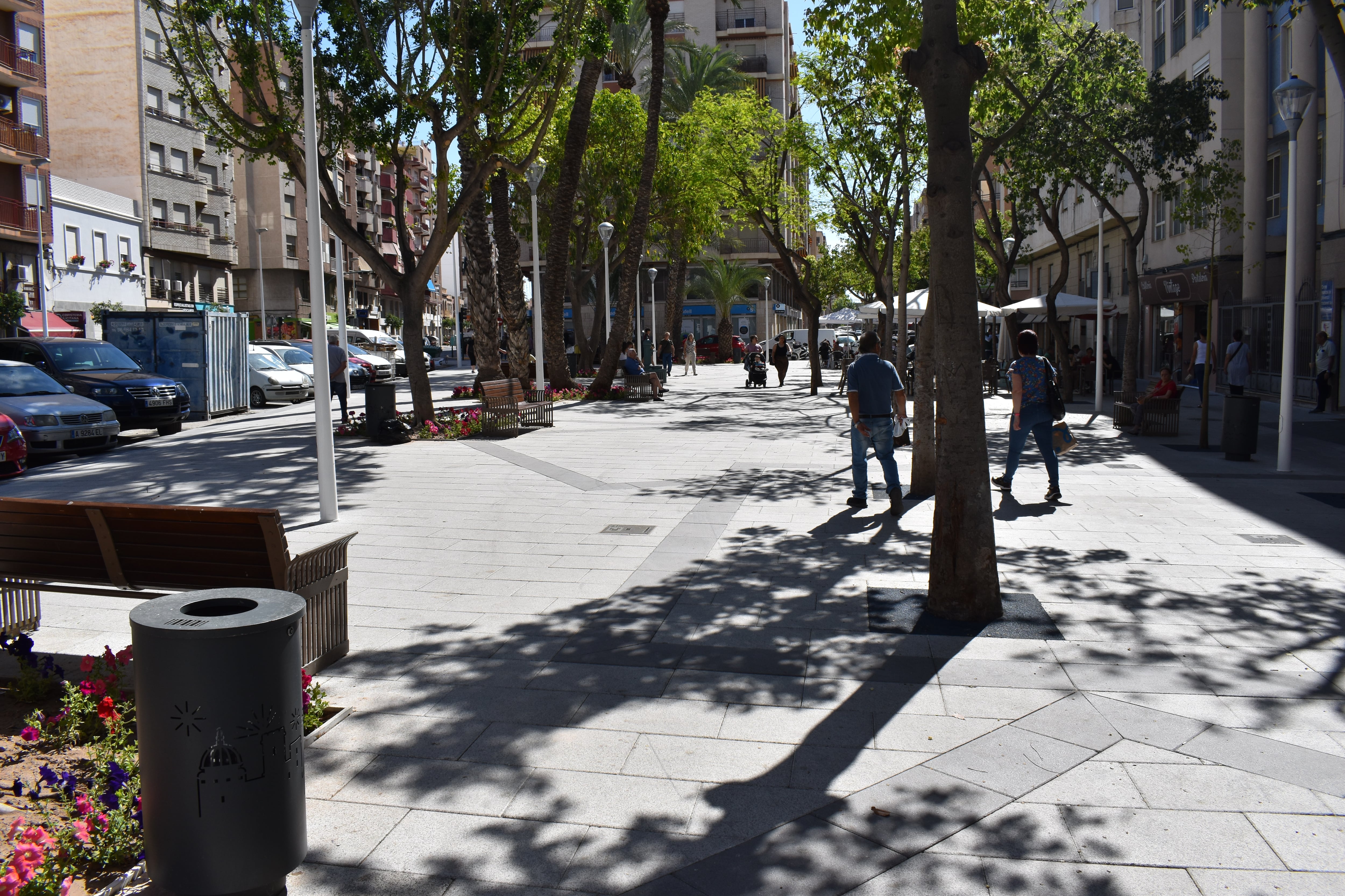 Plaza de &#039;El Parquet&#039; remodelada, Elche