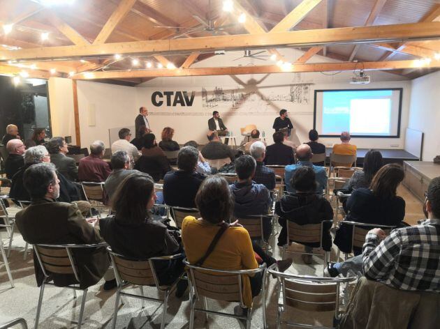 Presentación del proyecto en el Colegio Territorial de Arquitectos de València