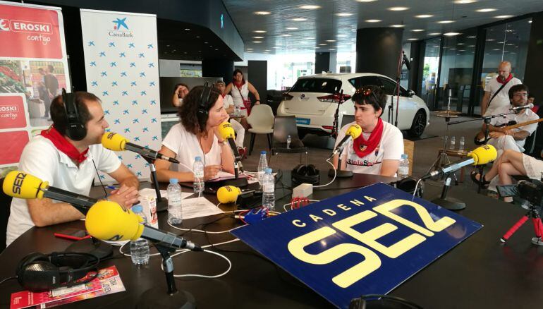 Naroa Iturain en Hoy por Hoy San Fermín