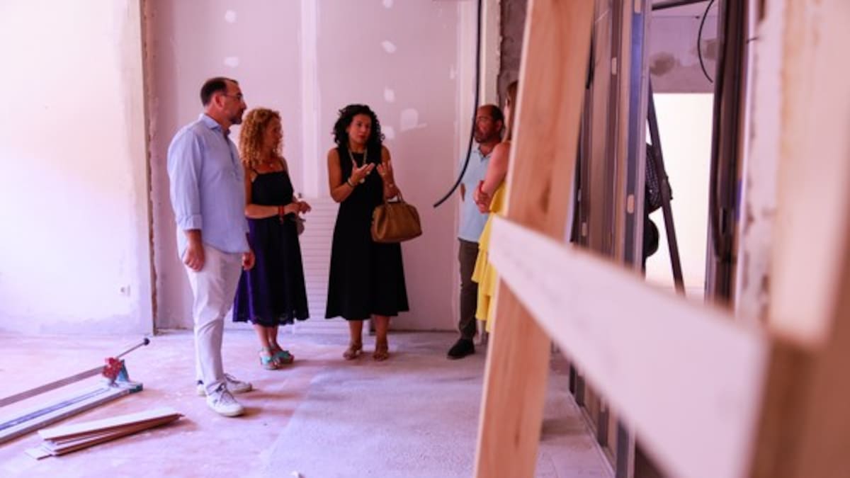 Avanzan las obras para que el Antonio Machado de Colmenar Viejo acoja 1º y 2º de la ESO