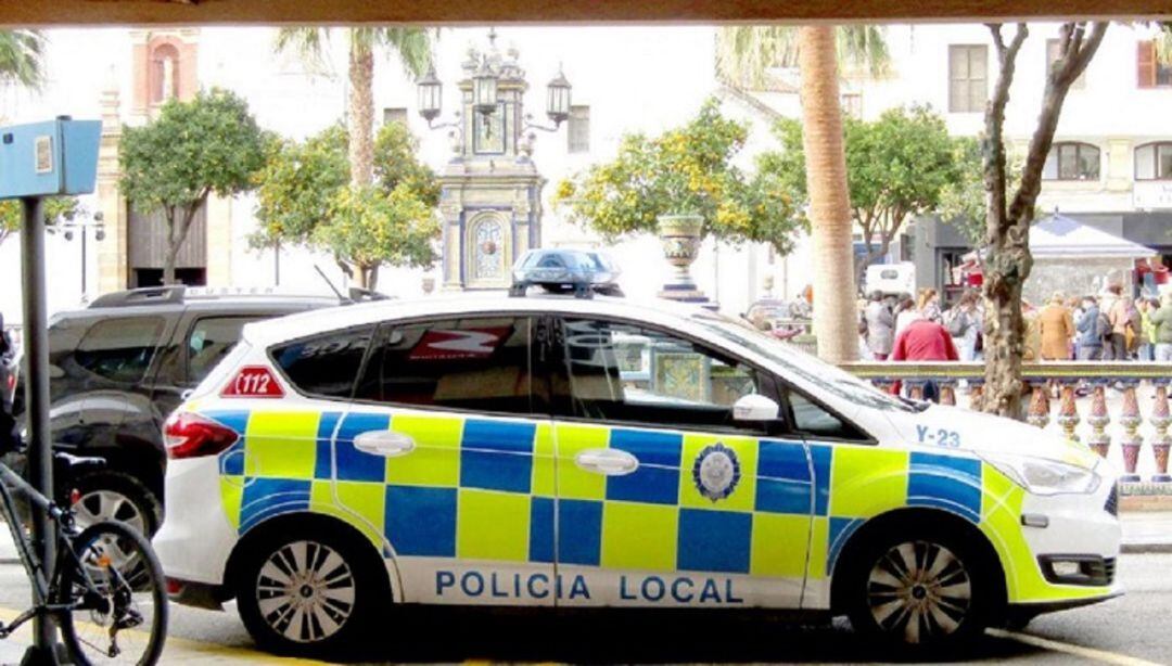 Un vehículo de la Policía Local.