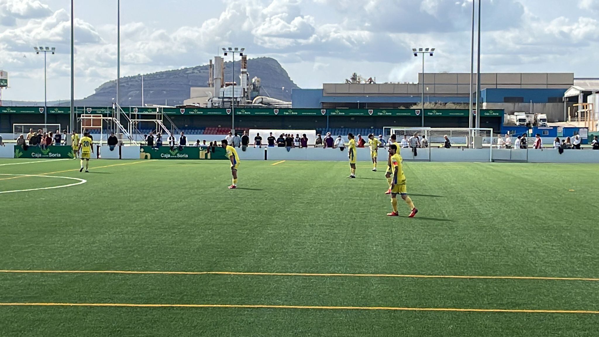 La Arandina en la Ciudad Deportiva Francisco Rubio de Soria