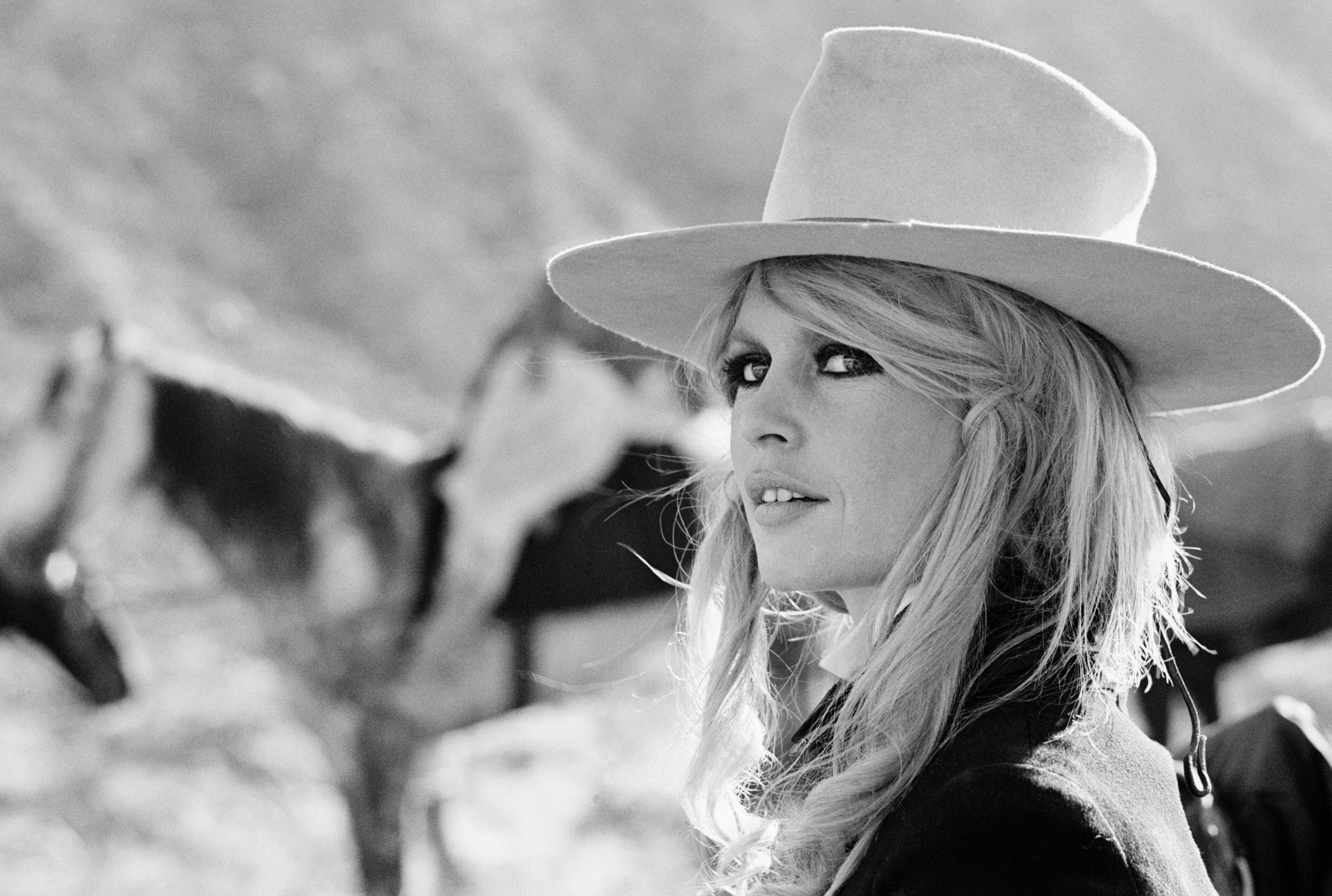 La actriz francesa Brigitte Bardot, durante el rodaje de 'Shalaco', en 1968.