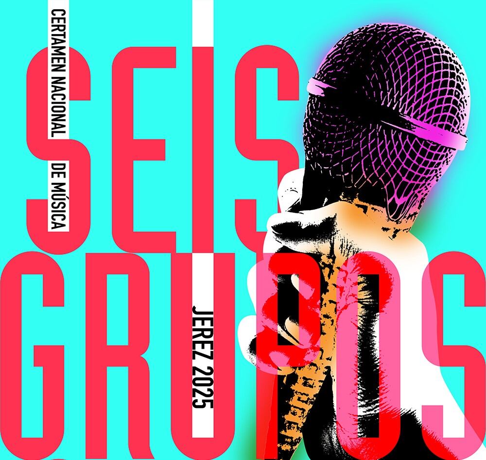 Cartel del certamen "Seis grupos seis"