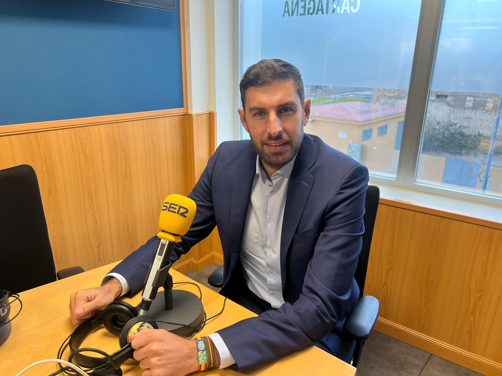 José Ángel Antelo, en Radio Cartagena - Cadena SER