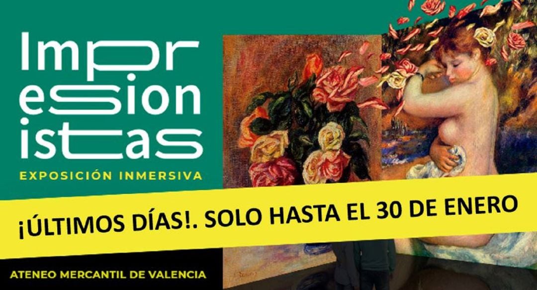 Impresionistas, exposición inmersiva