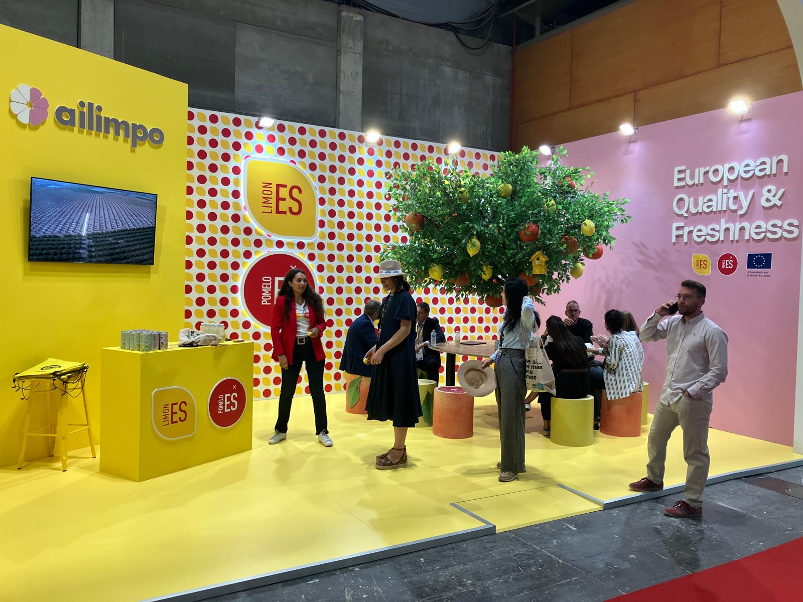 Stand de Ailimpo en Fruit Attraction 2025