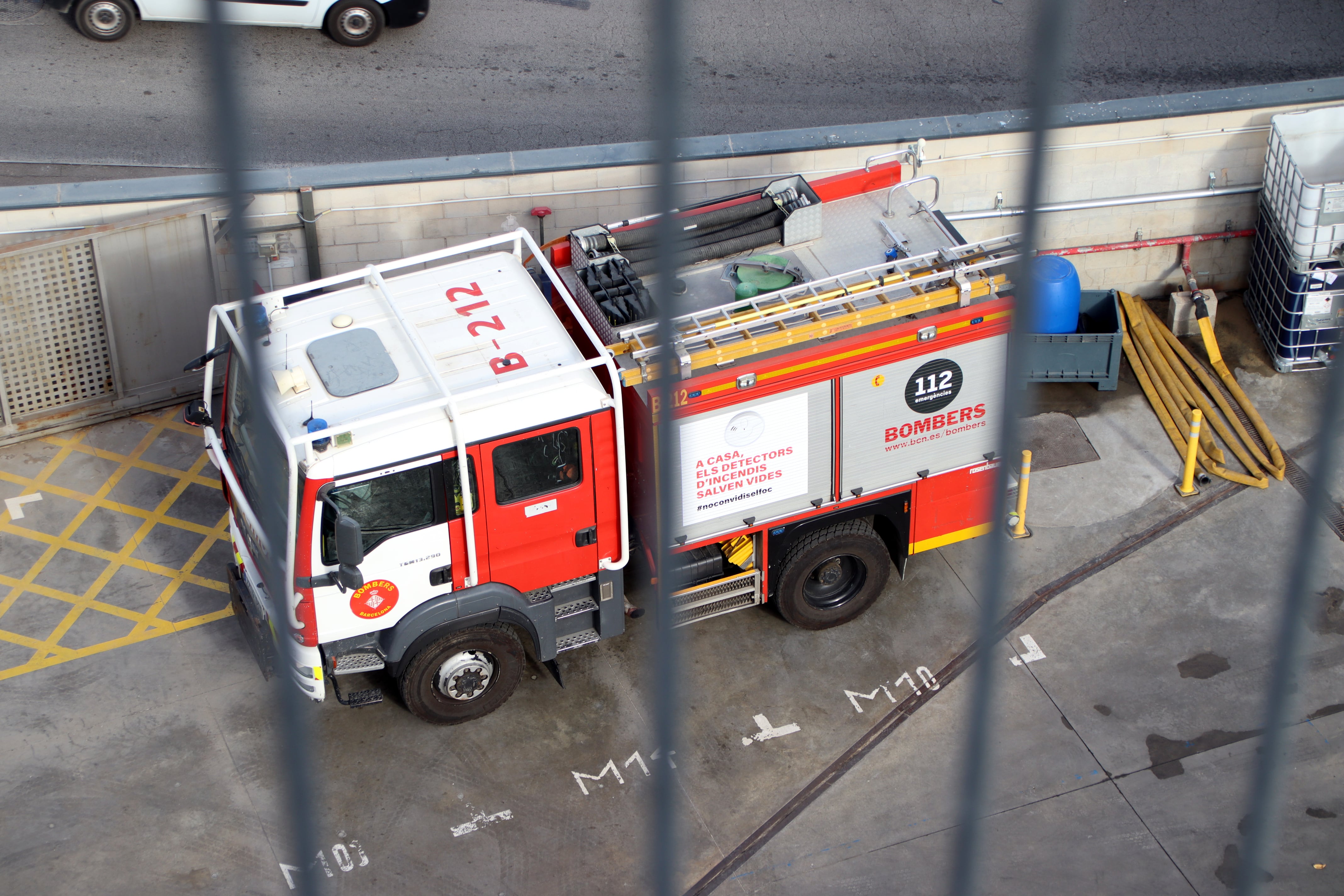 Un camió de Bombers de Barcelona (ACN)