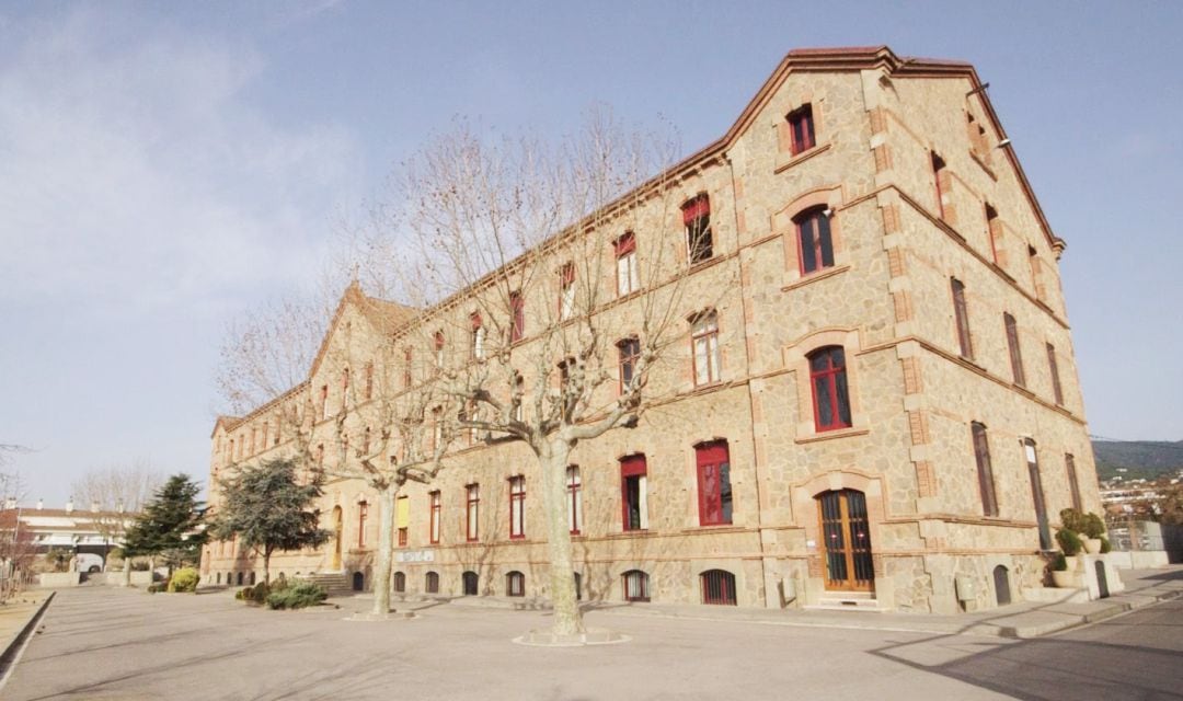 El edificio de La Salle en Premià, donde se produjeron los abusos denunciados por el escritor Alejandro Palomas.