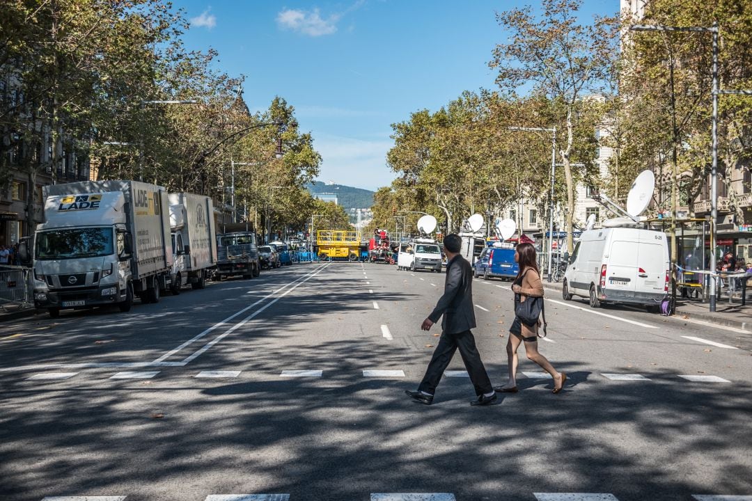 El Paseo de Gracia de Barcelona