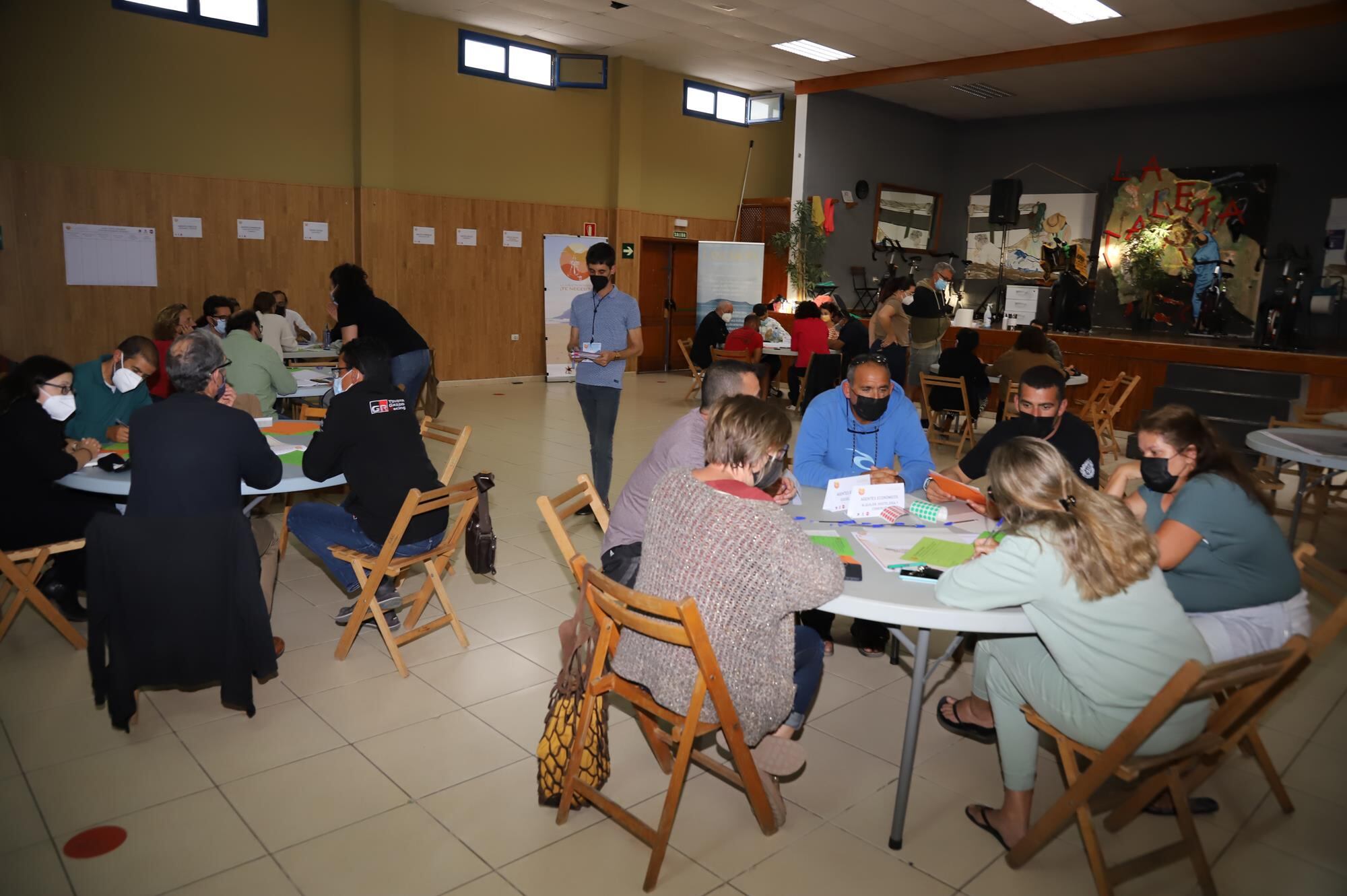 Imagen de archivo del proceso participativo en Famara.