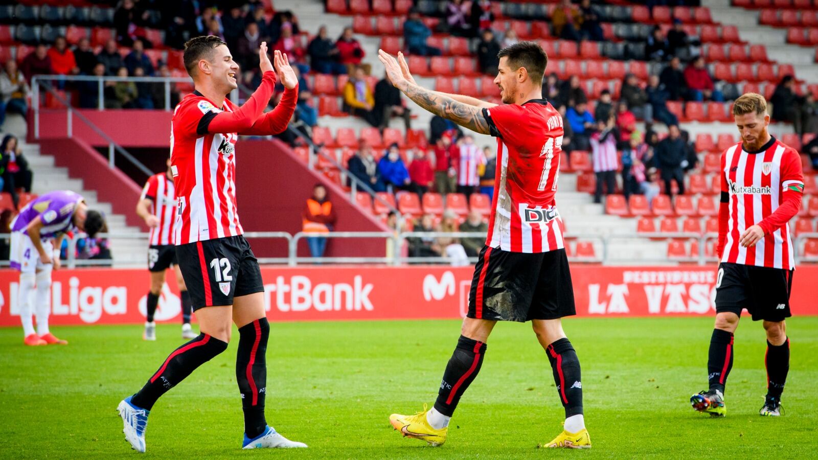 Guruzeta logró el primer gol ante el Valladolid