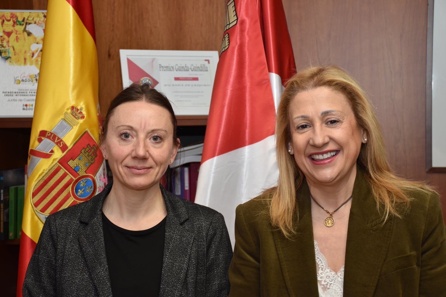 Marta Fernández y Yolanda de Gregorio