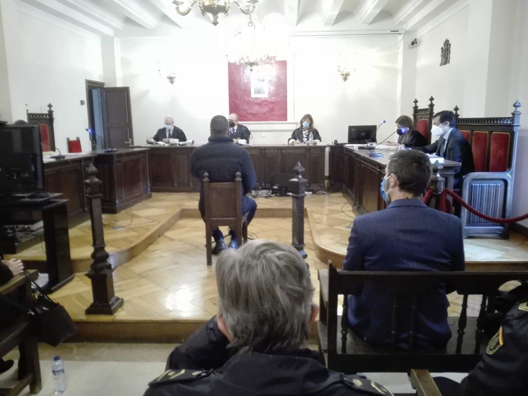 Declaración del agente de la Guardia Civil en la Audiencia Provincial