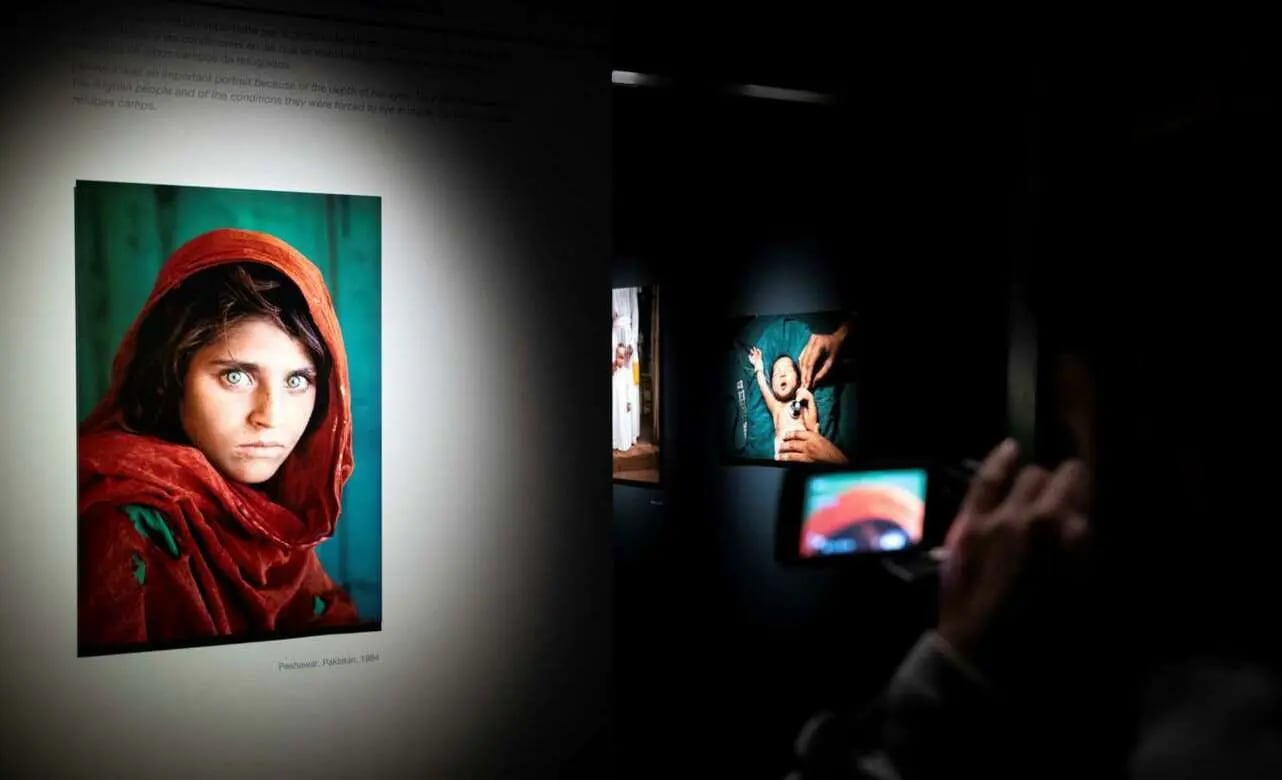 Fotografía de la niña afgana de Steve McCurry