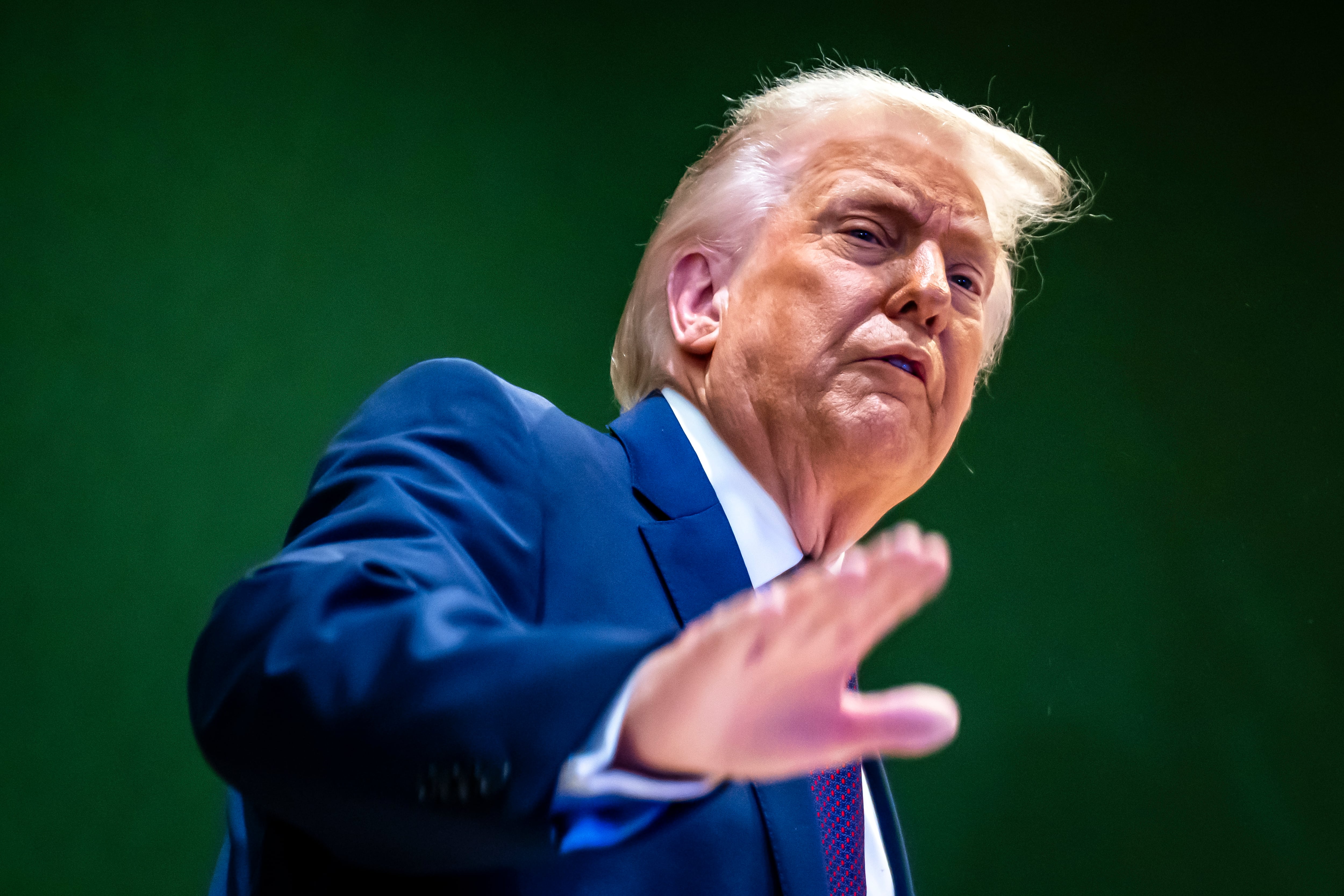 El presidente de EEUU, Donald Trump