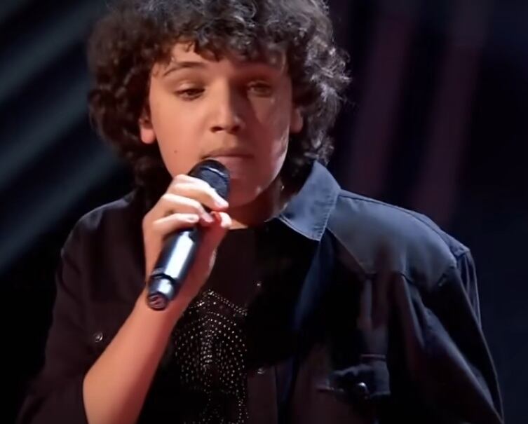 María Arilla en la Voz Kids