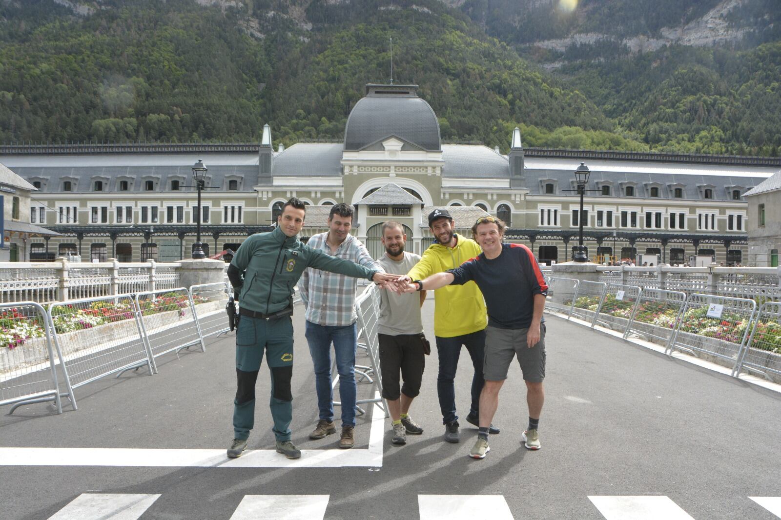 La carrera tendrá salida y llegada desde la propia estación de Canfranc, en la nueva urbanización