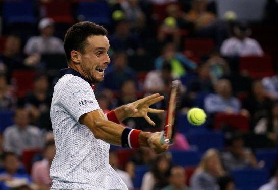 Roberto Bautista durante la final en Shanghai.