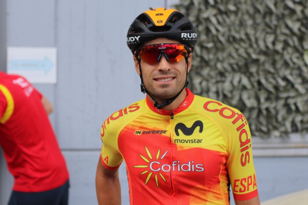 Landa con el maillot de la selección.