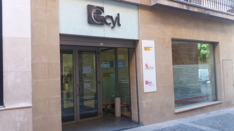 Oficina del ECyL en la ciudad de Soria.