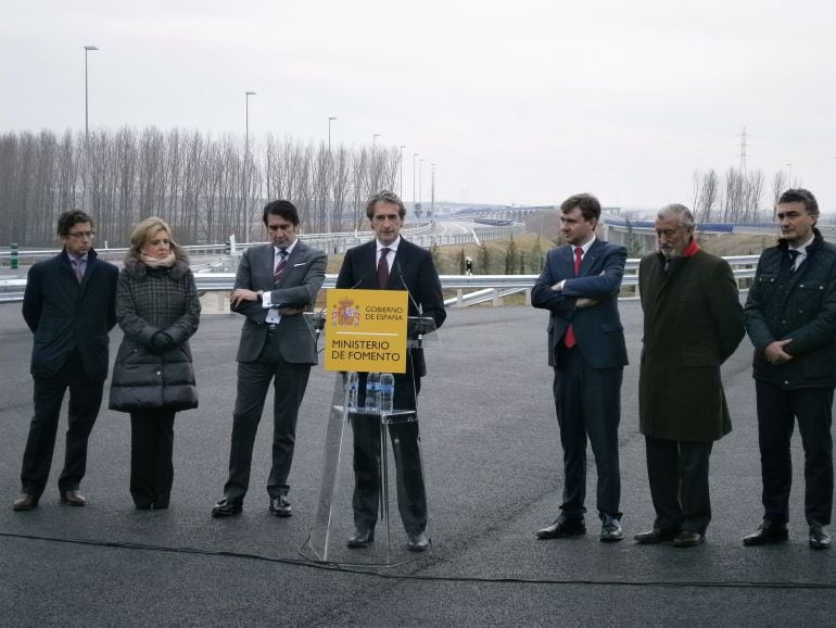 El Ministro de Fomento ha inaugurado un tramo que completa la circunvalación de Burgos