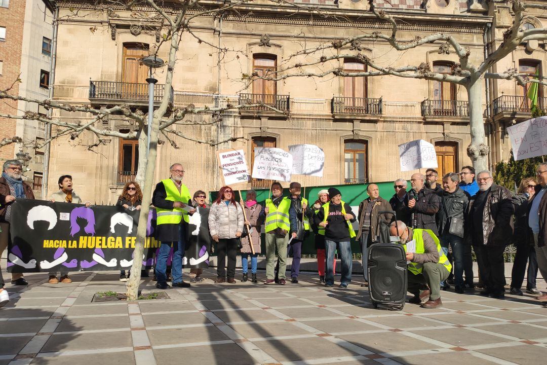 Pensionistas volvían a reivindicar sus derechos en la capital jiennense