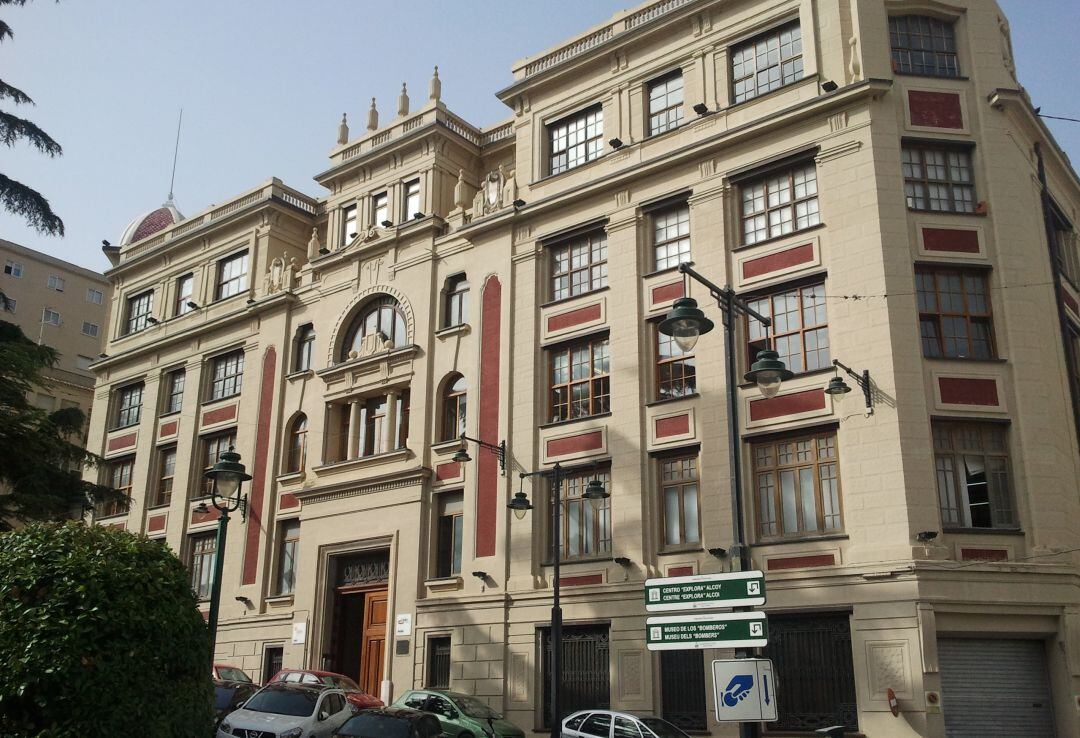 Edificios de la antigua Papeleras Reunidas de Alcoy