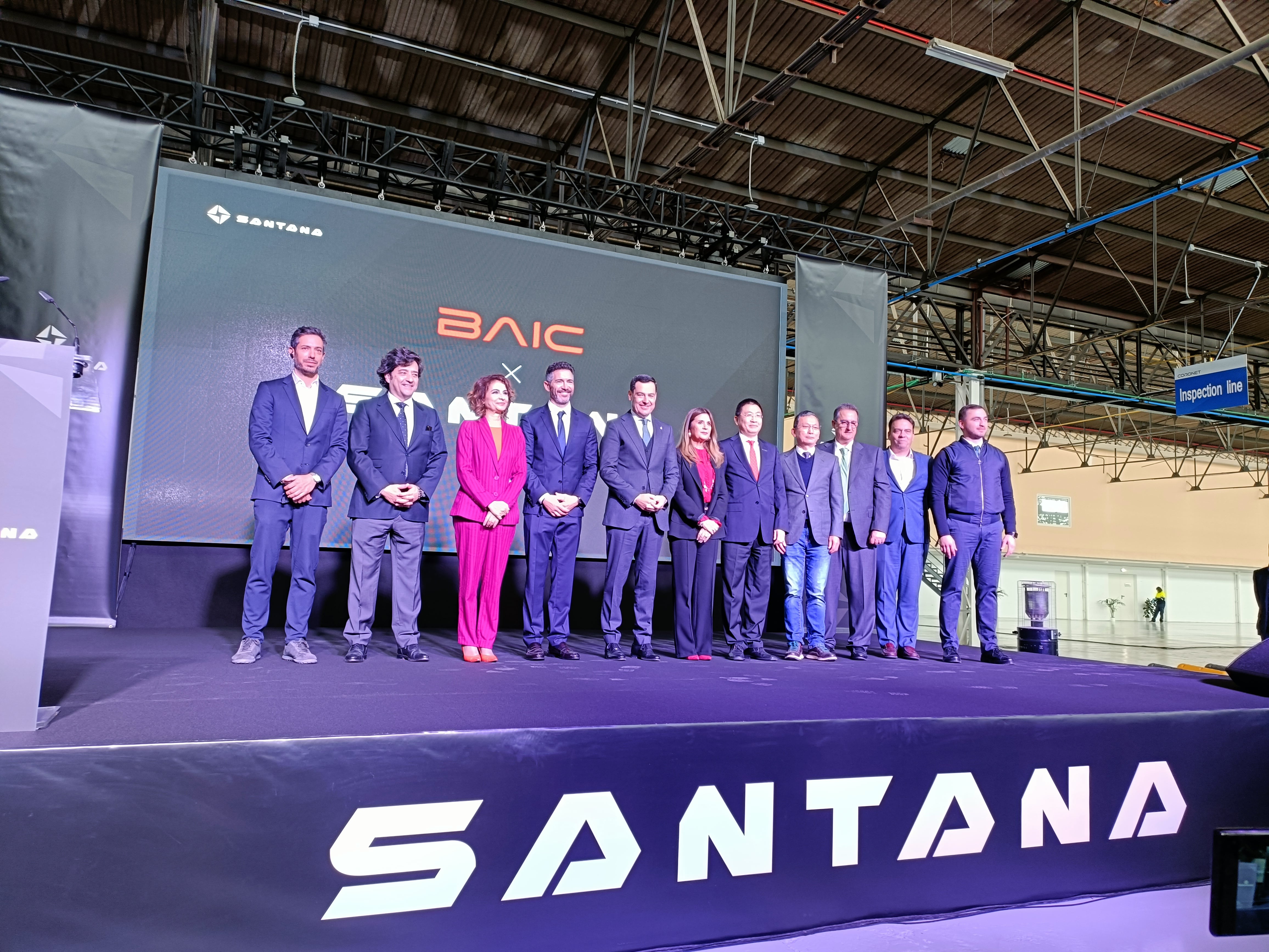 Inauguración de Santana Factory.