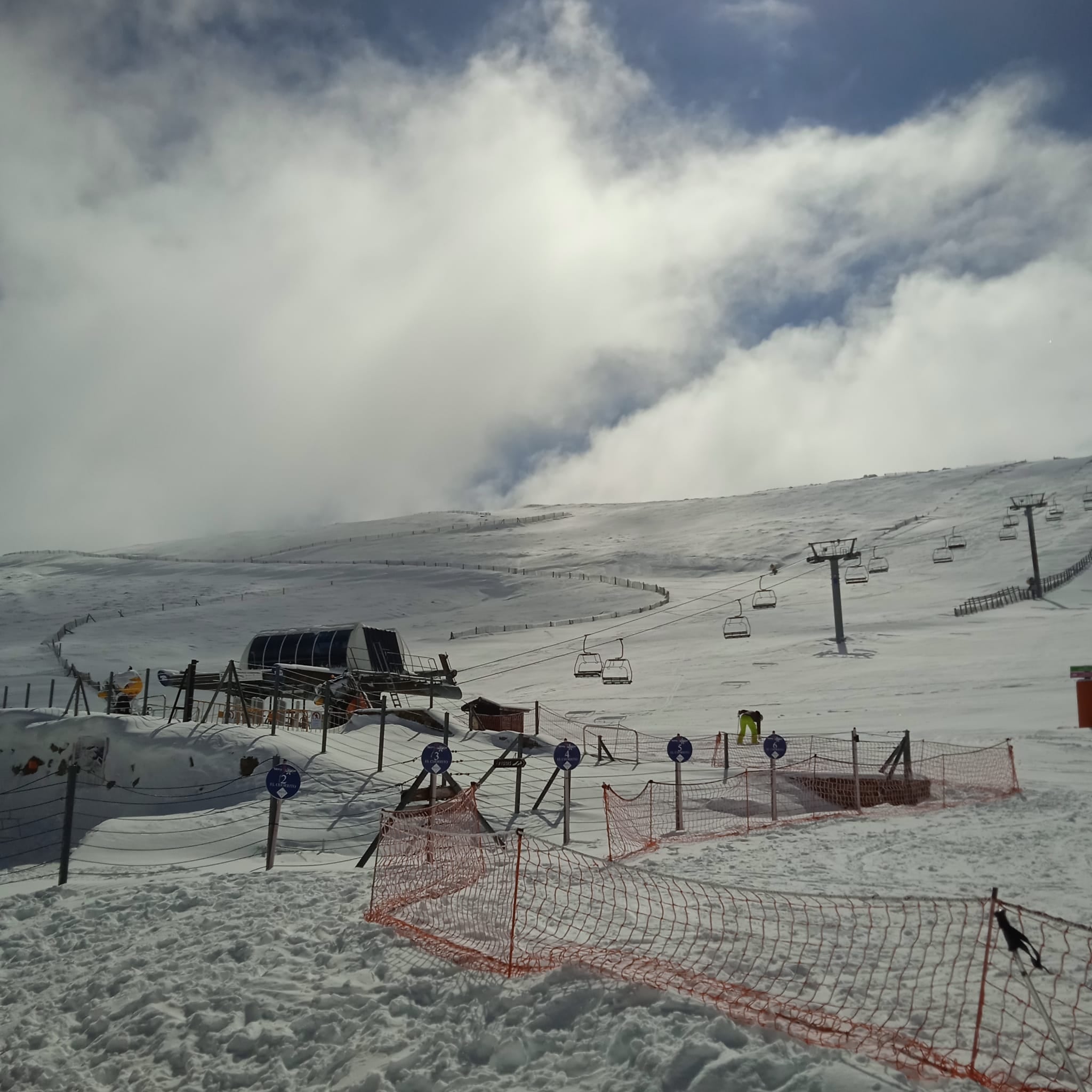 Imagen de la estación de esquí durante la temporada 2024/2025/Cadena SER